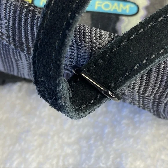 Skechers Bikers Ripples Mary Jane Shoes Womens Size 6 Textured Black 49343 EUC - Picture 11 of 13